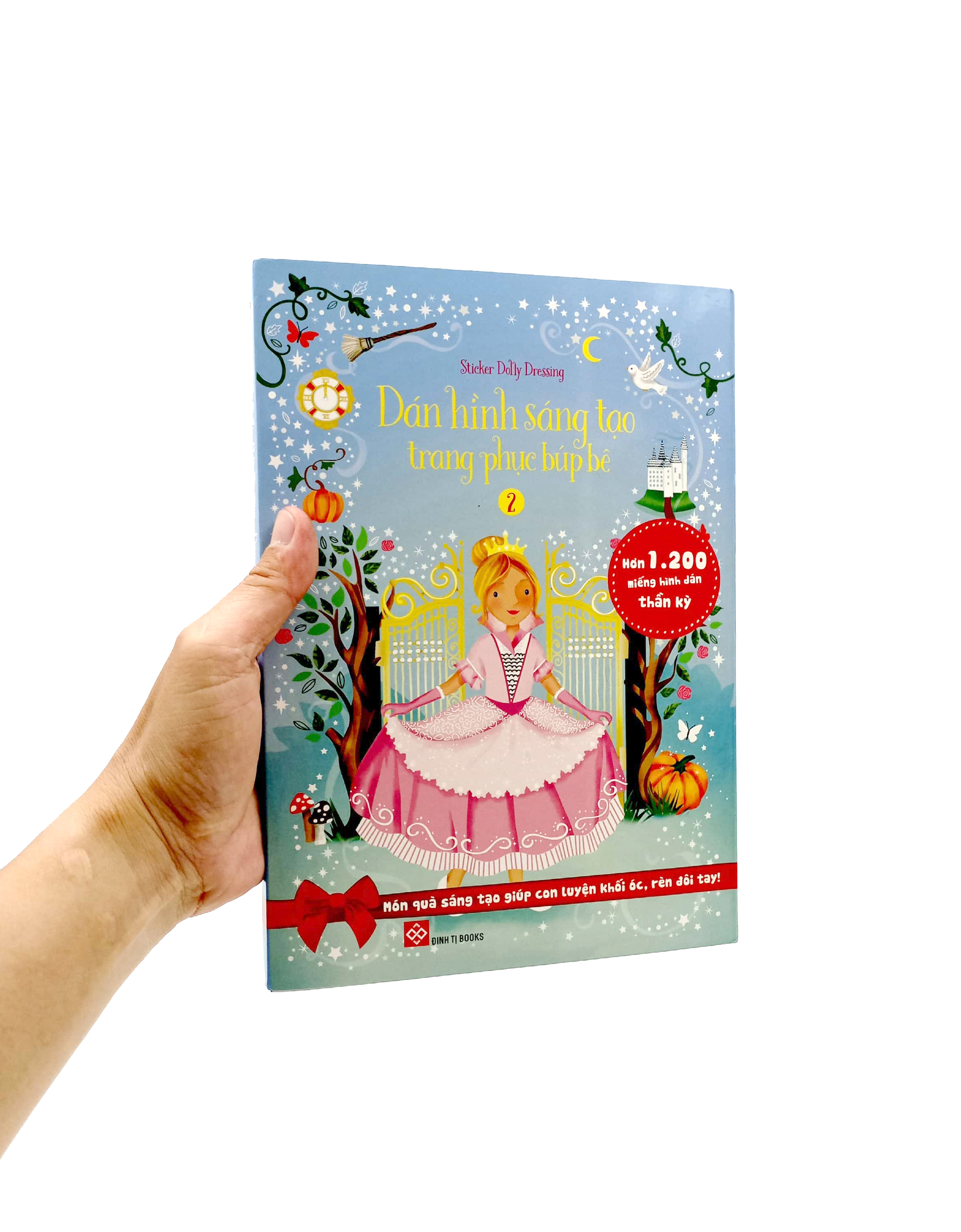 bộ sticker dolly dressing - dán hình sáng tạo trang phục búp bê - bộ 2 (bộ 4 tập) - Ảnh 9