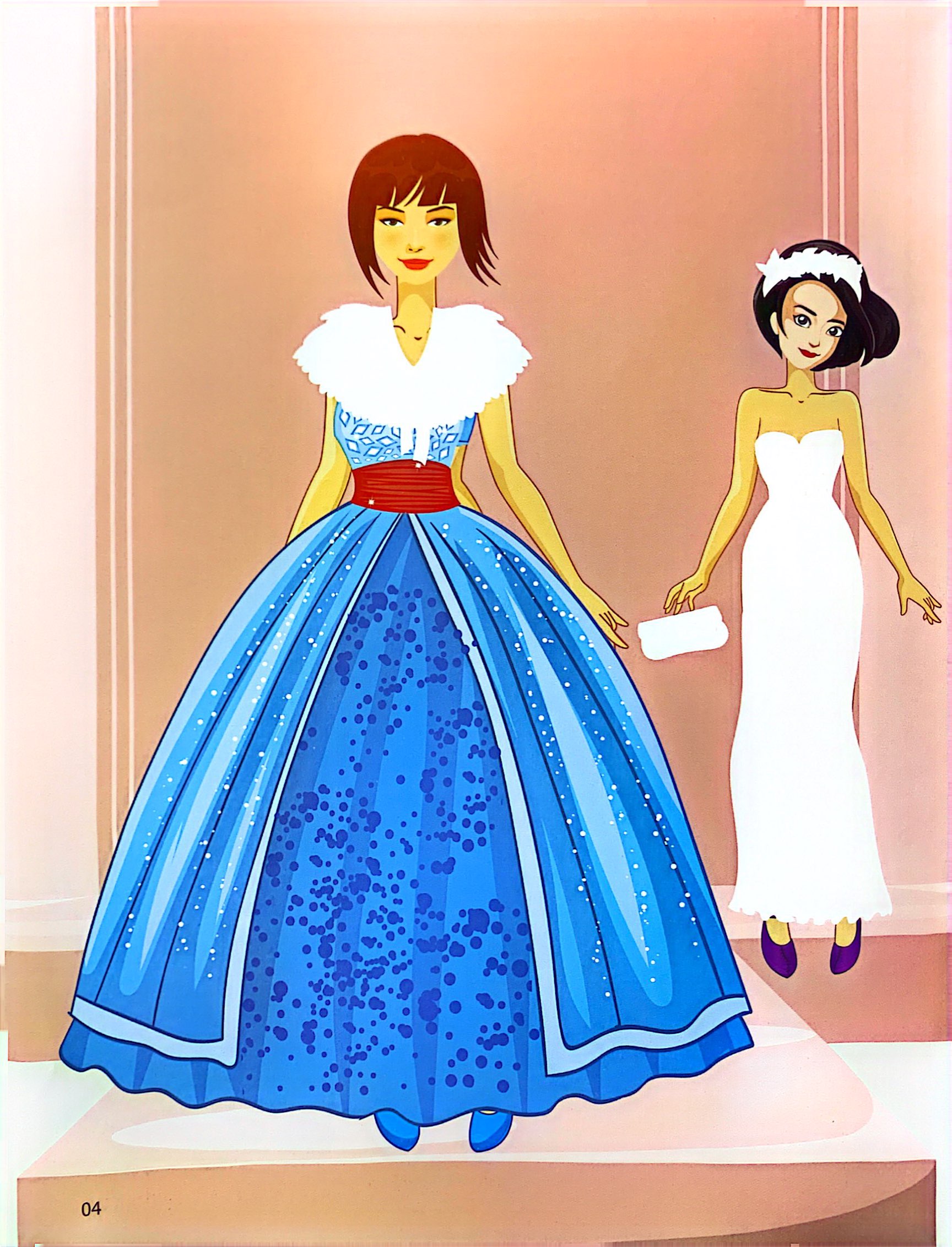 bộ sticker fashion - dán hình thời trang - tập 2 - Ảnh 5