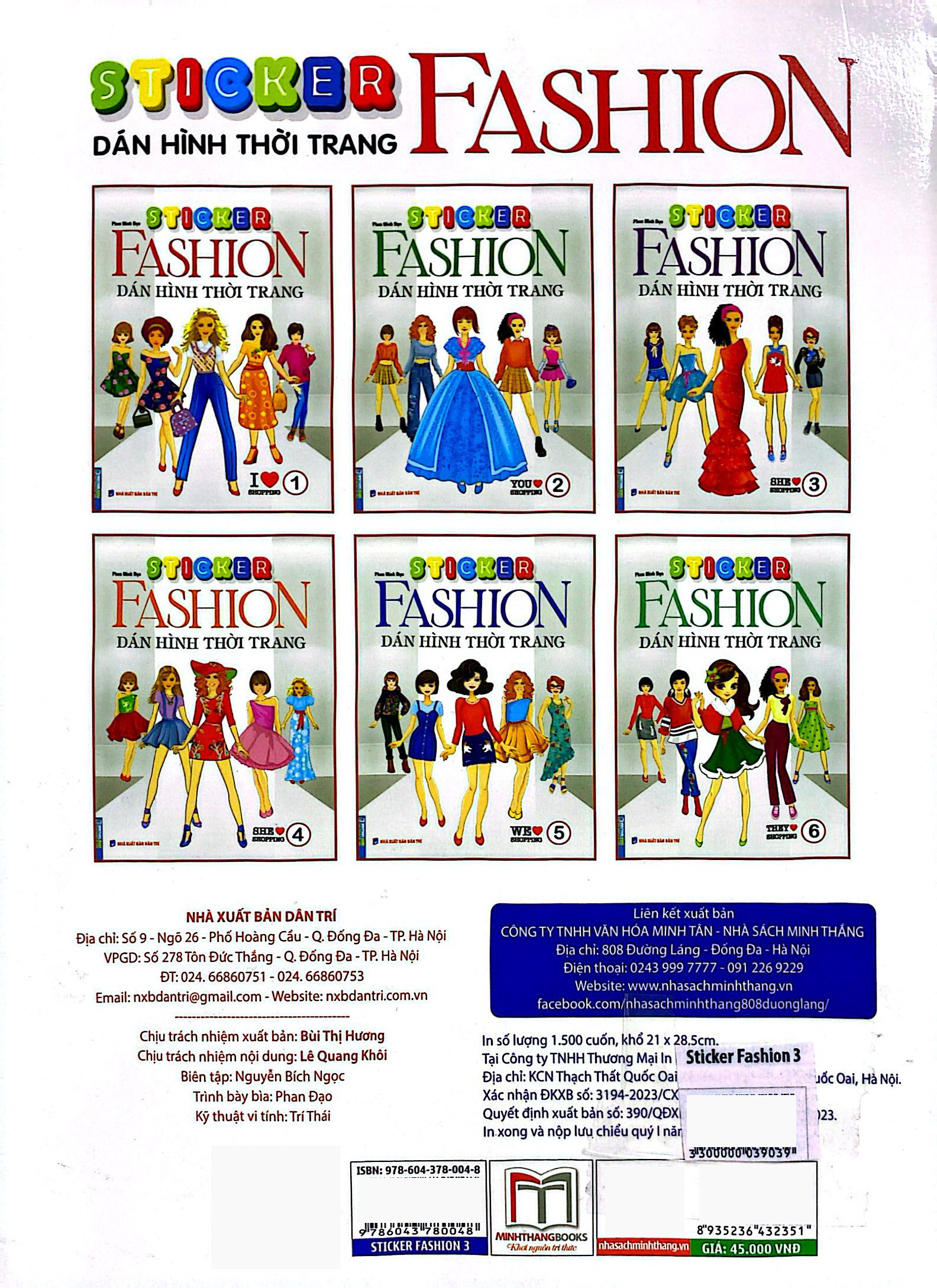 bộ sticker fashion - dán hình thời trang - tập 3 - Ảnh 6