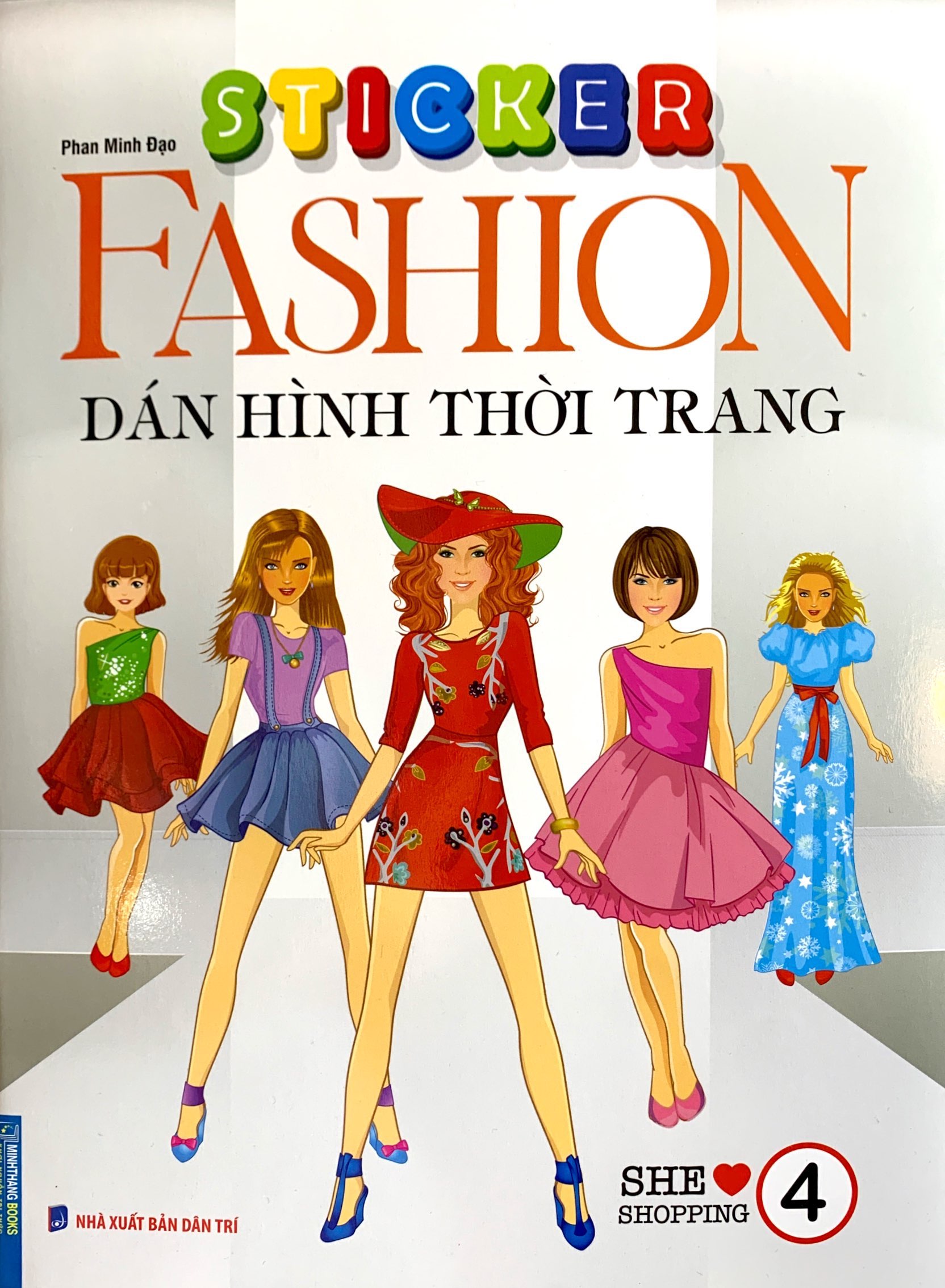bộ sticker fashion - dán hình thời trang - tập 4 - Ảnh 2