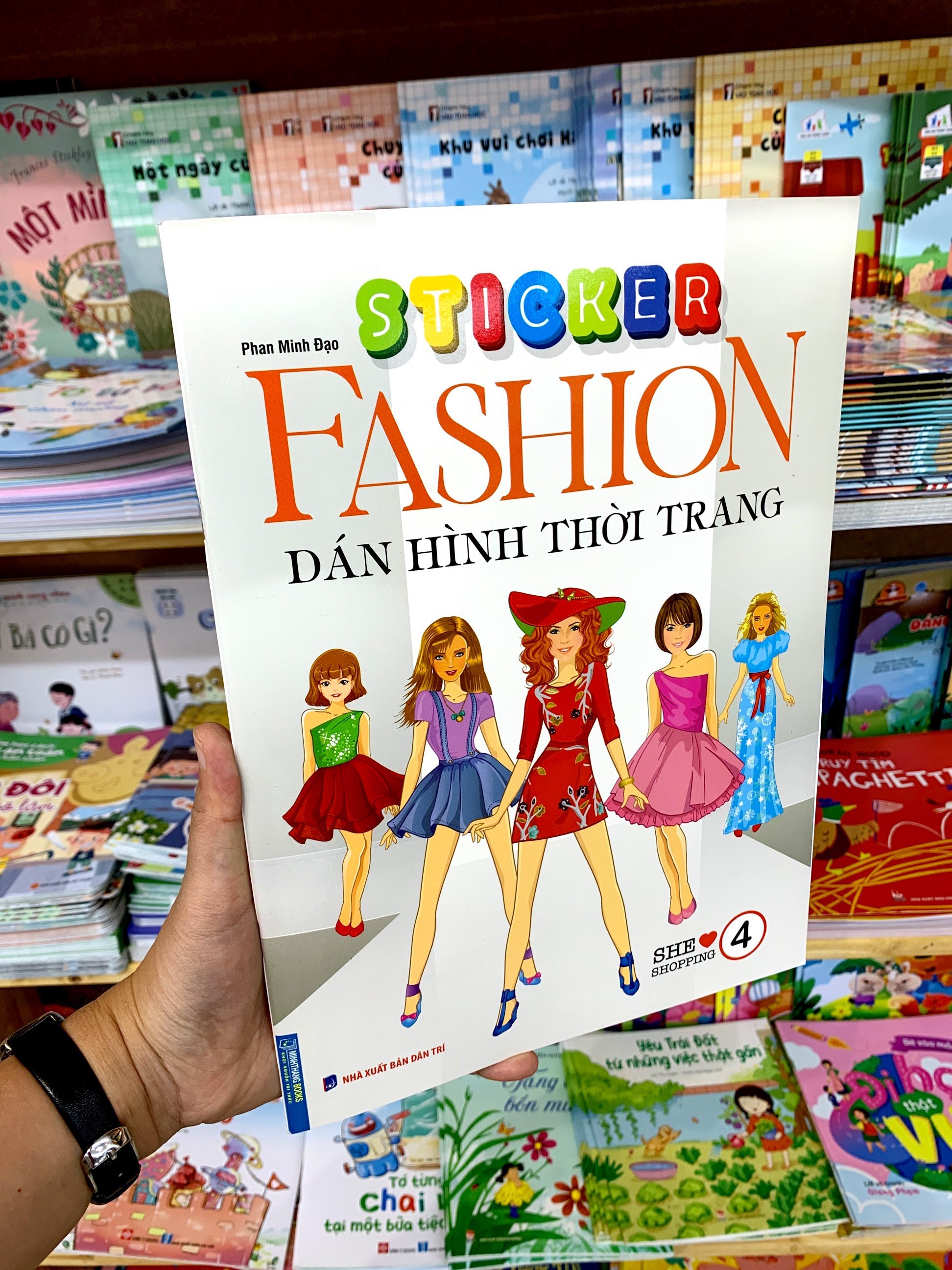 bộ sticker fashion - dán hình thời trang - tập 4 - Ảnh 8
