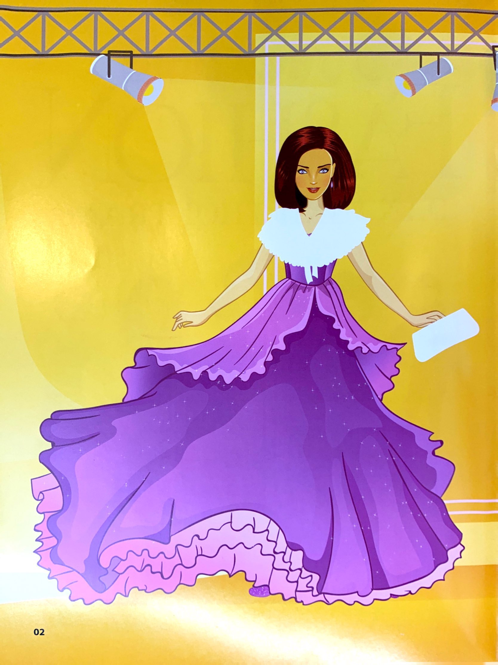 bộ sticker fashion - dán hình thời trang - tập 5 - Ảnh 3