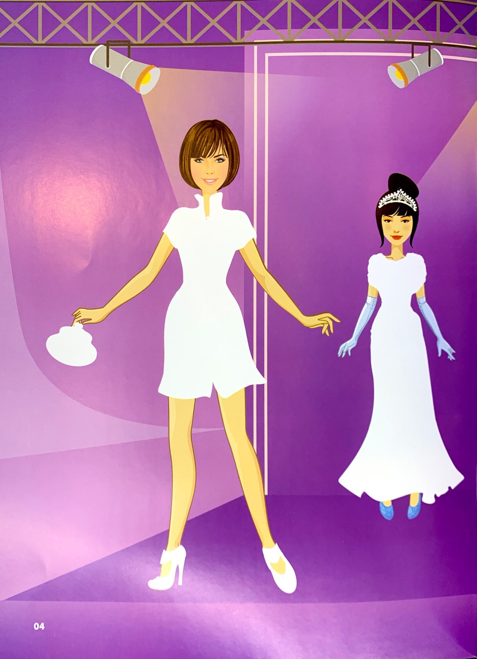 bộ sticker fashion - dán hình thời trang - tập 5 - Ảnh 5