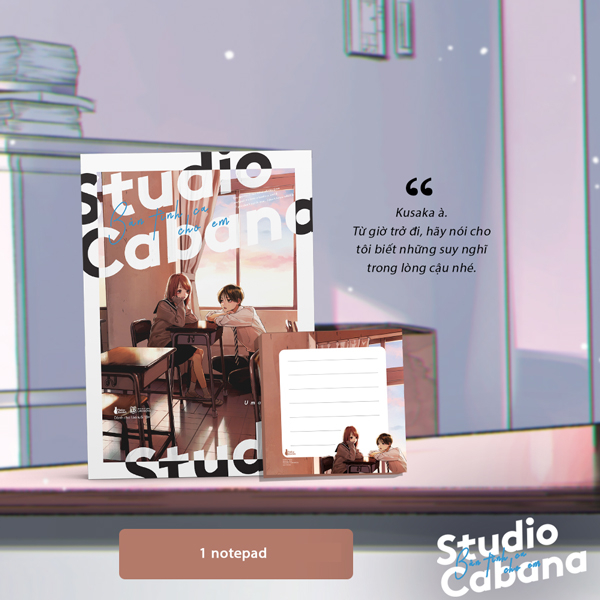 Bộ Studio Cabana - Bản Tình Ca Cho Em - Tập 4 - Tặng Kèm Notepad