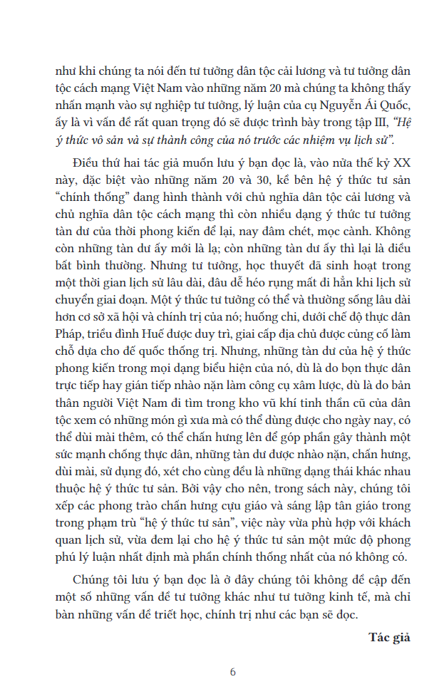 bộ sự phát triển của tư tưởng ở việt nam từ thế kỷ xix đến cách mạng tháng tám - tập ii - Ảnh 6