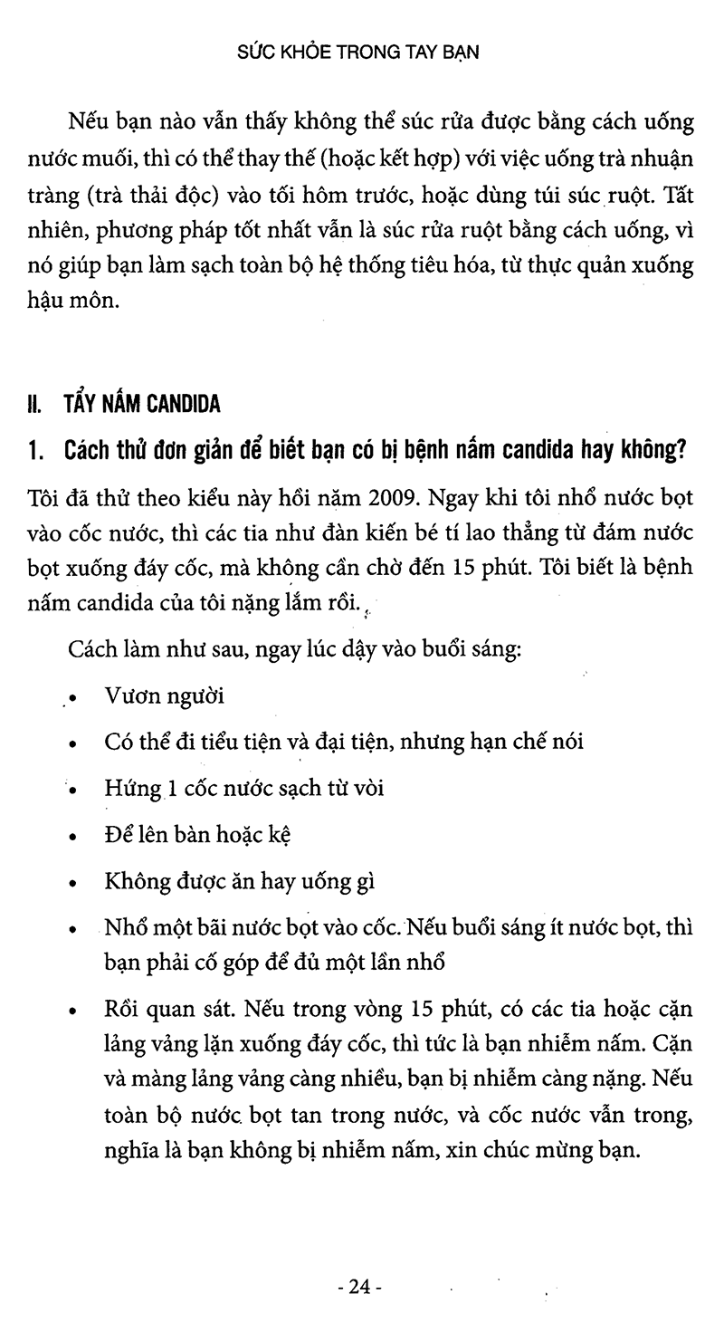 bộ sức khỏe trong tay bạn - tập 1 (tái bản 2021) - Ảnh 8