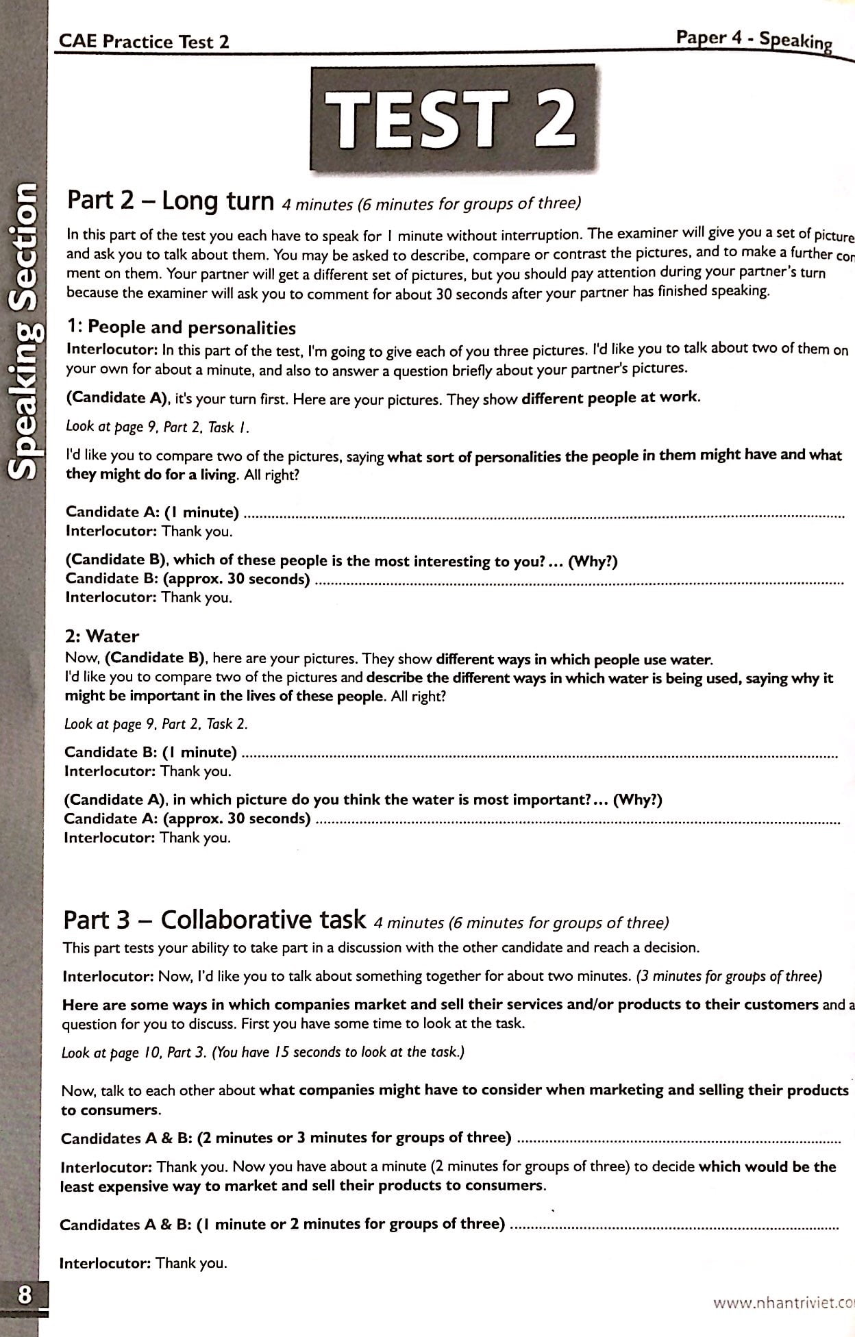 bộ succeed in cambridge english - advanced 10 cae practice tests (+cd) - Ảnh 8