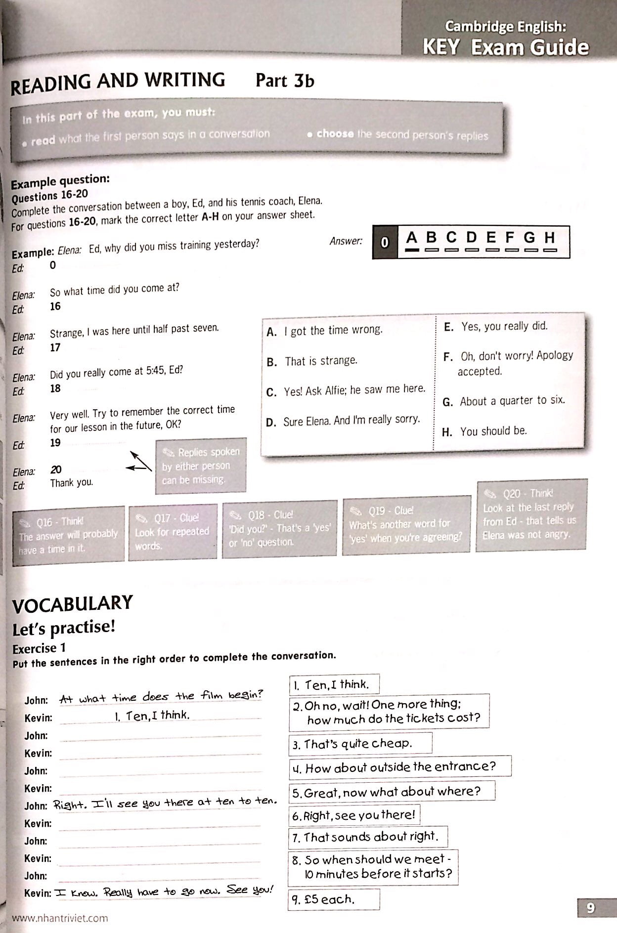 bộ succeed in cambridge english - key english tests - 10 ket practice tests (+cd) - Ảnh 7