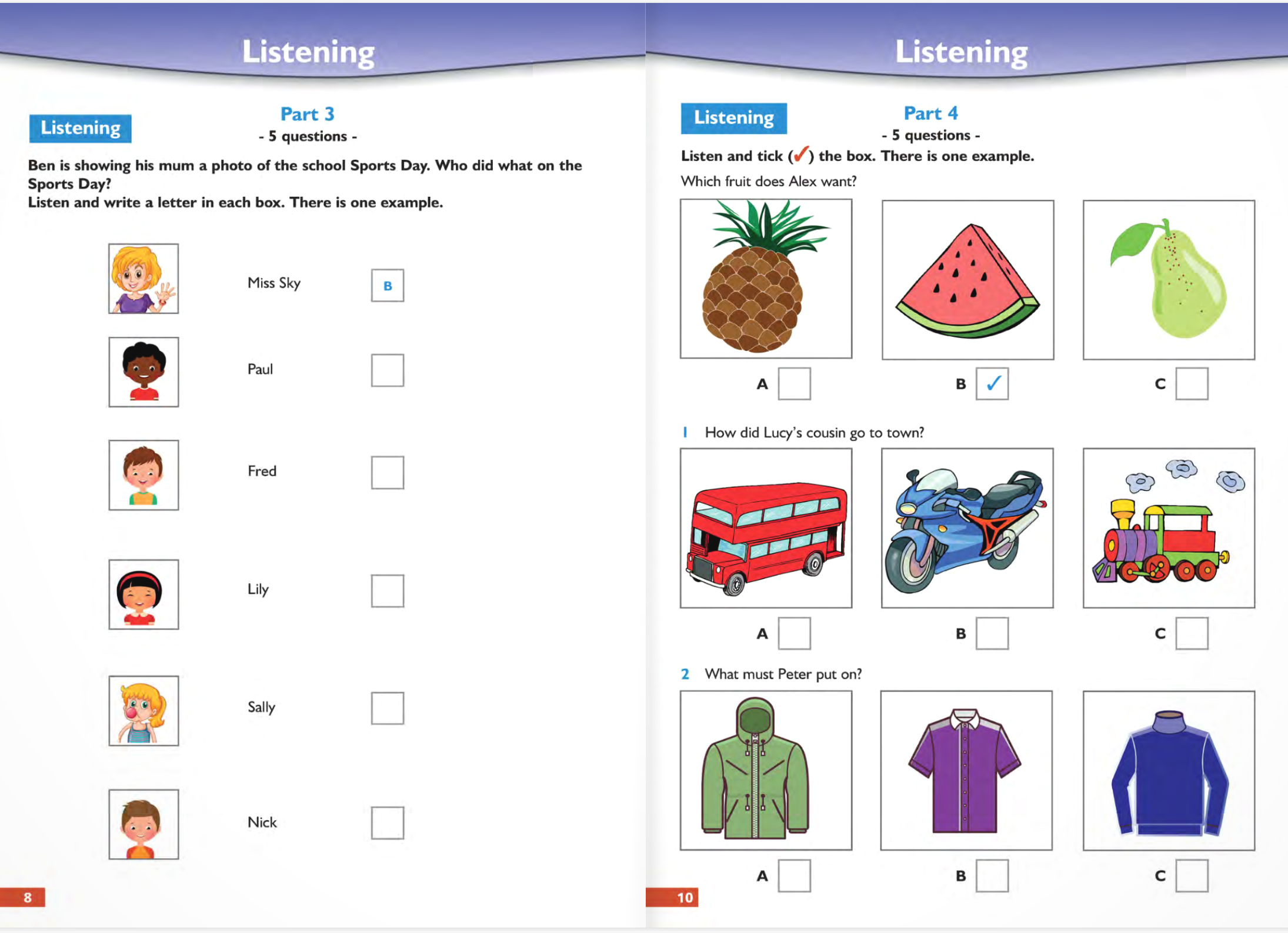 Bộ Succeed In Cambridge English - Movers 8 - Complete Practice Tests (Tái Bản 2025) - Ảnh 7