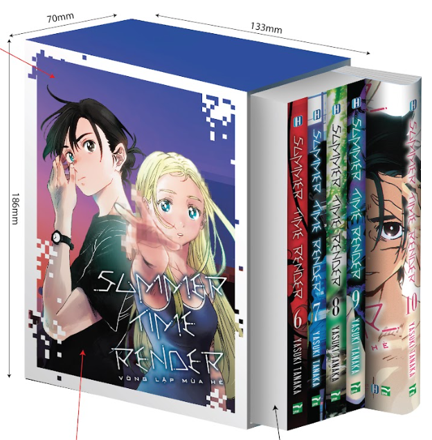 Bộ Summer Time Render - Vòng Lặp Mùa Hè - Tập 10 - Made In Black - Bản Đặc Biệt - Tặng Kèm Boxset + Lenti Card - Ảnh 3