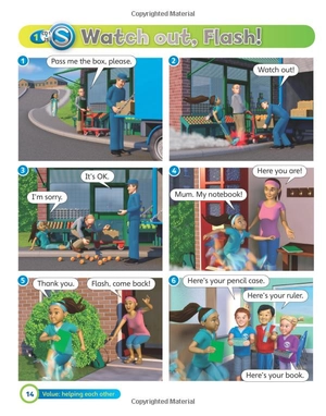 bộ super minds 1 - student's book - Ảnh 14