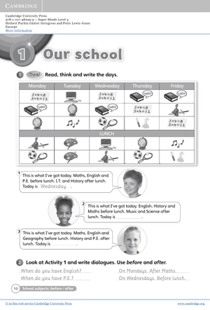 bộ super minds 3 - workbook - Ảnh 3