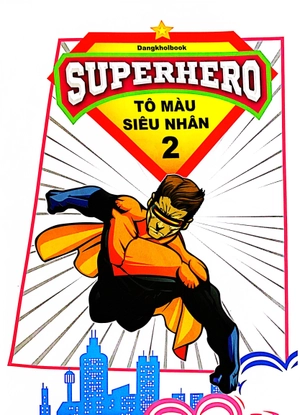 bộ superhero - tô màu siêu nhân 2 - Ảnh 3