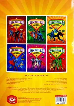 bộ superhero - tô màu siêu nhân 3 - Ảnh 6