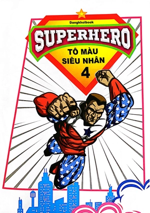 bộ superhero - tô màu siêu nhân 4 - Ảnh 3