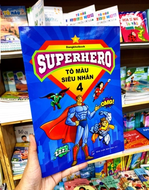 bộ superhero - tô màu siêu nhân 4 - Ảnh 7
