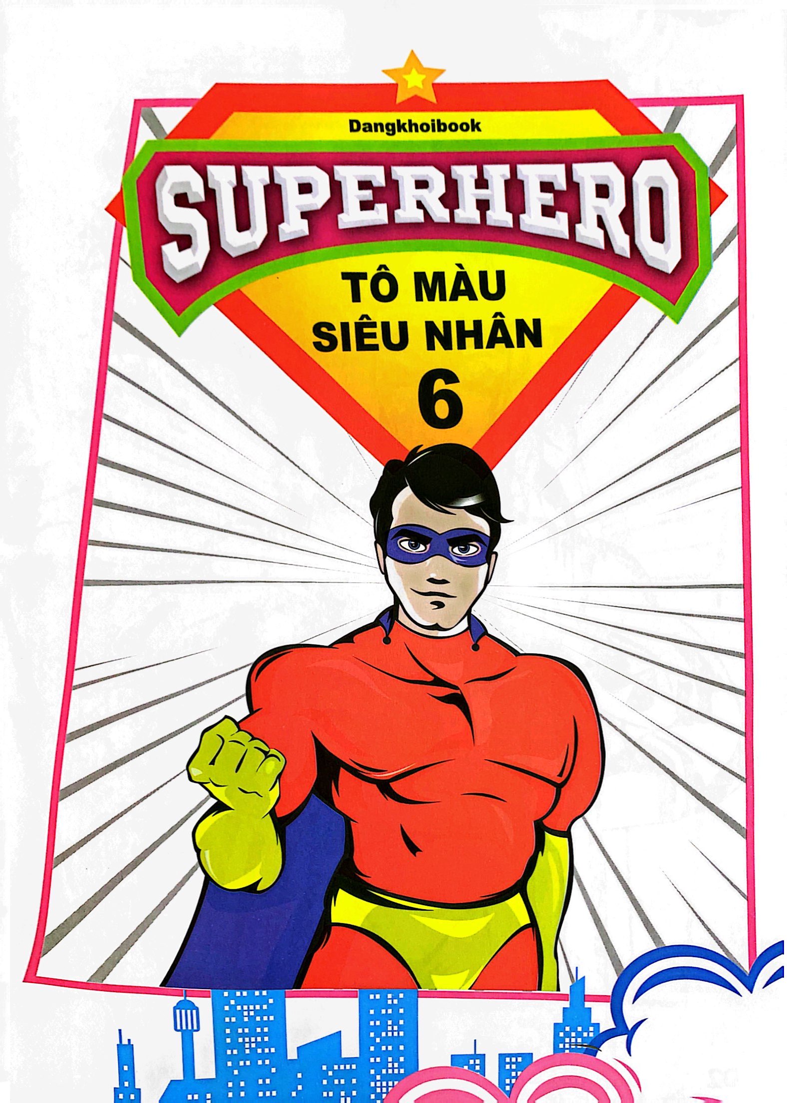 bộ superhero - tô màu siêu nhân 6 - Ảnh 3