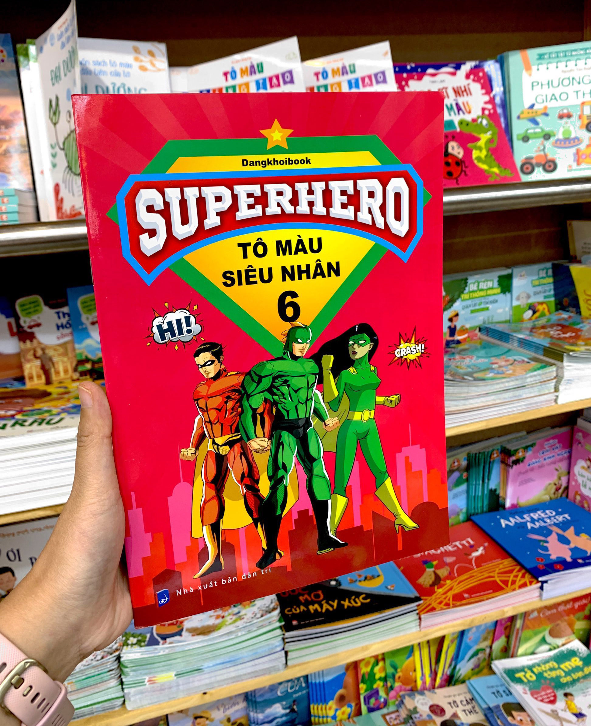 bộ superhero - tô màu siêu nhân 6 - Ảnh 7