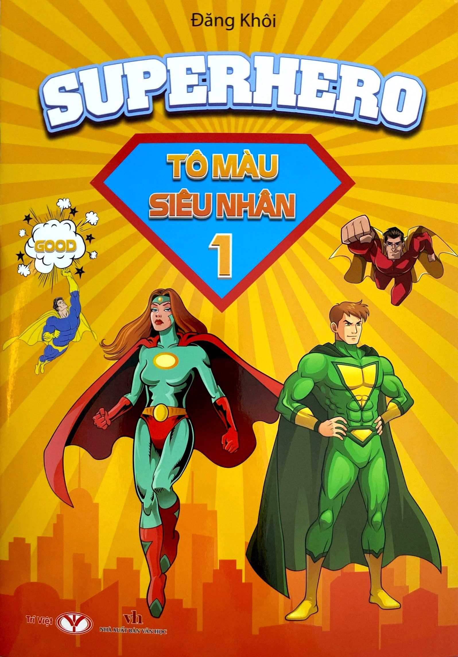 Bộ Superhero - Tô Màu Siêu Nhân - Tập 1 - Ảnh 2