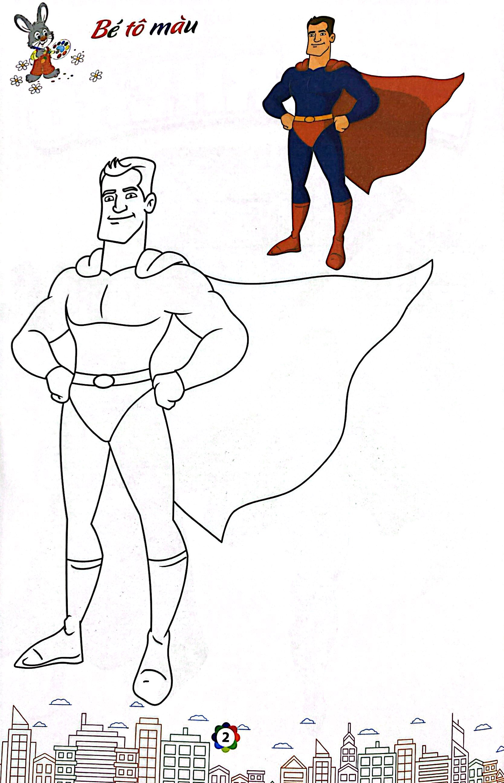 Bộ Superhero - Tô Màu Siêu Nhân - Tập 1 - Ảnh 3