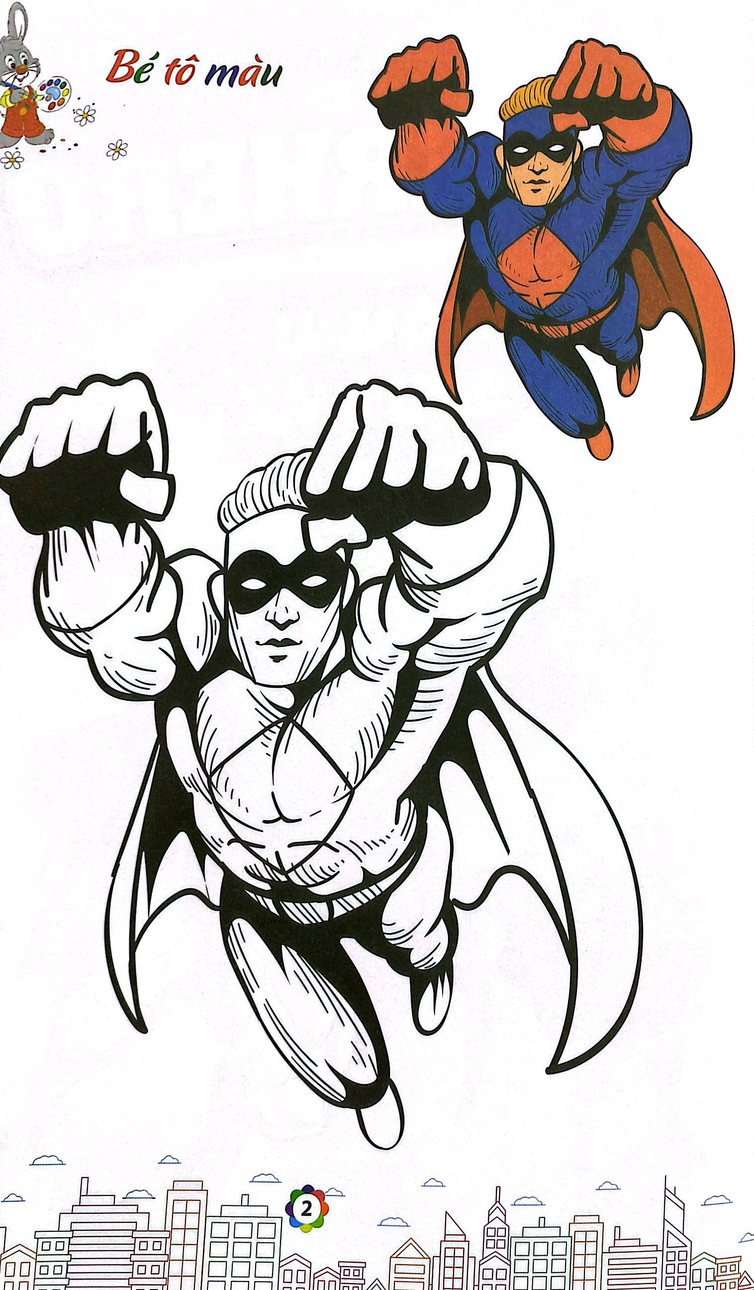 Bộ Superhero - Tô Màu Siêu Nhân - Tập 2 - Ảnh 3