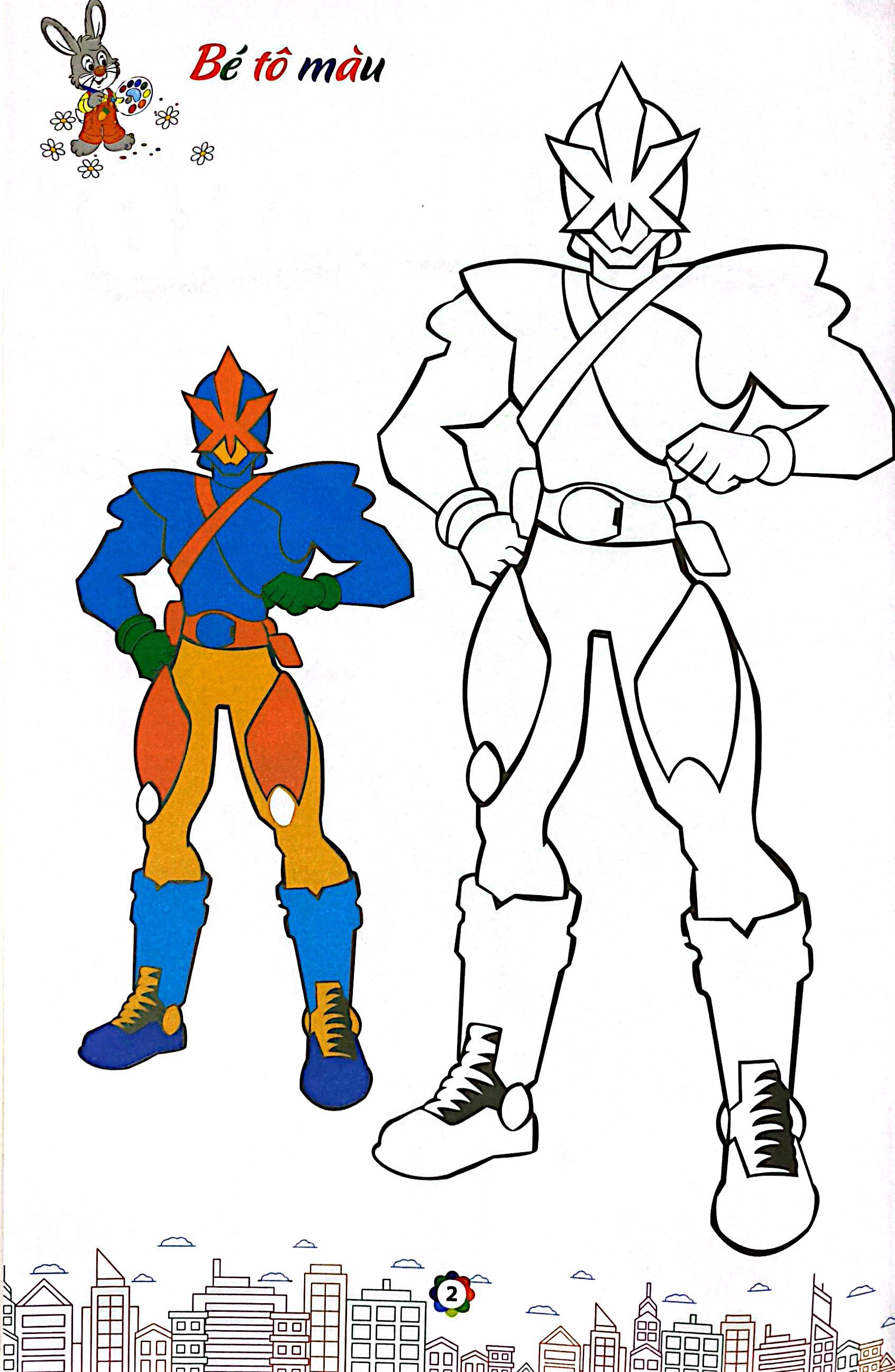 Bộ Superhero - Tô Màu Siêu Nhân - Tập 4 - Ảnh 3