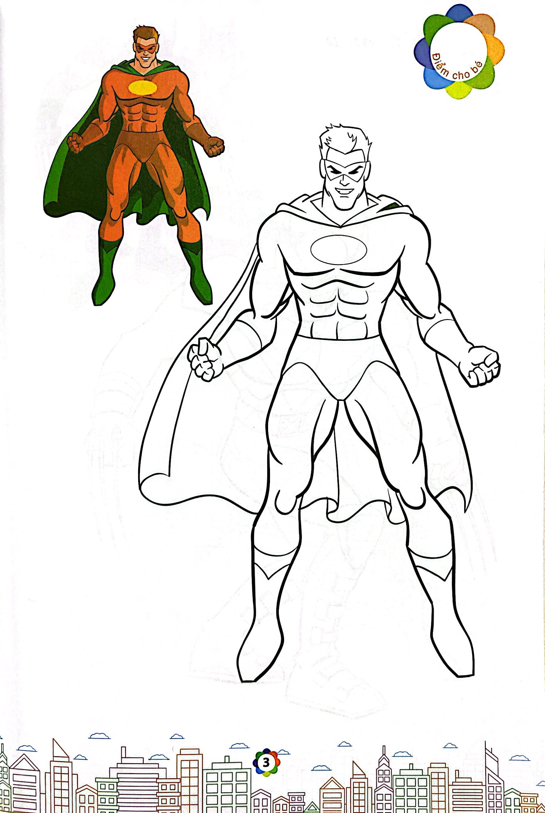 Bộ Superhero - Tô Màu Siêu Nhân - Tập 5 - Ảnh 4