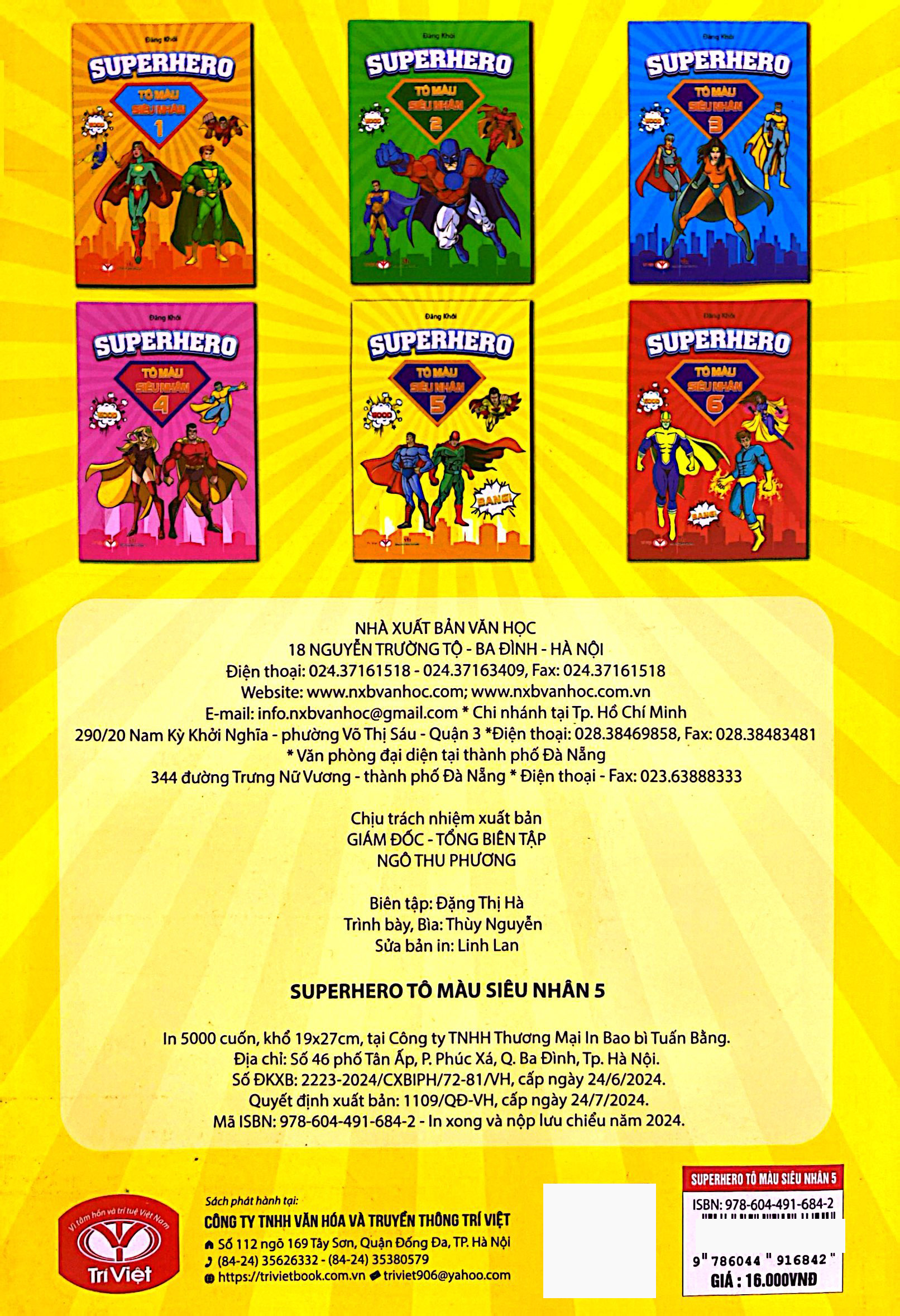 Bộ Superhero - Tô Màu Siêu Nhân - Tập 5 - Ảnh 6
