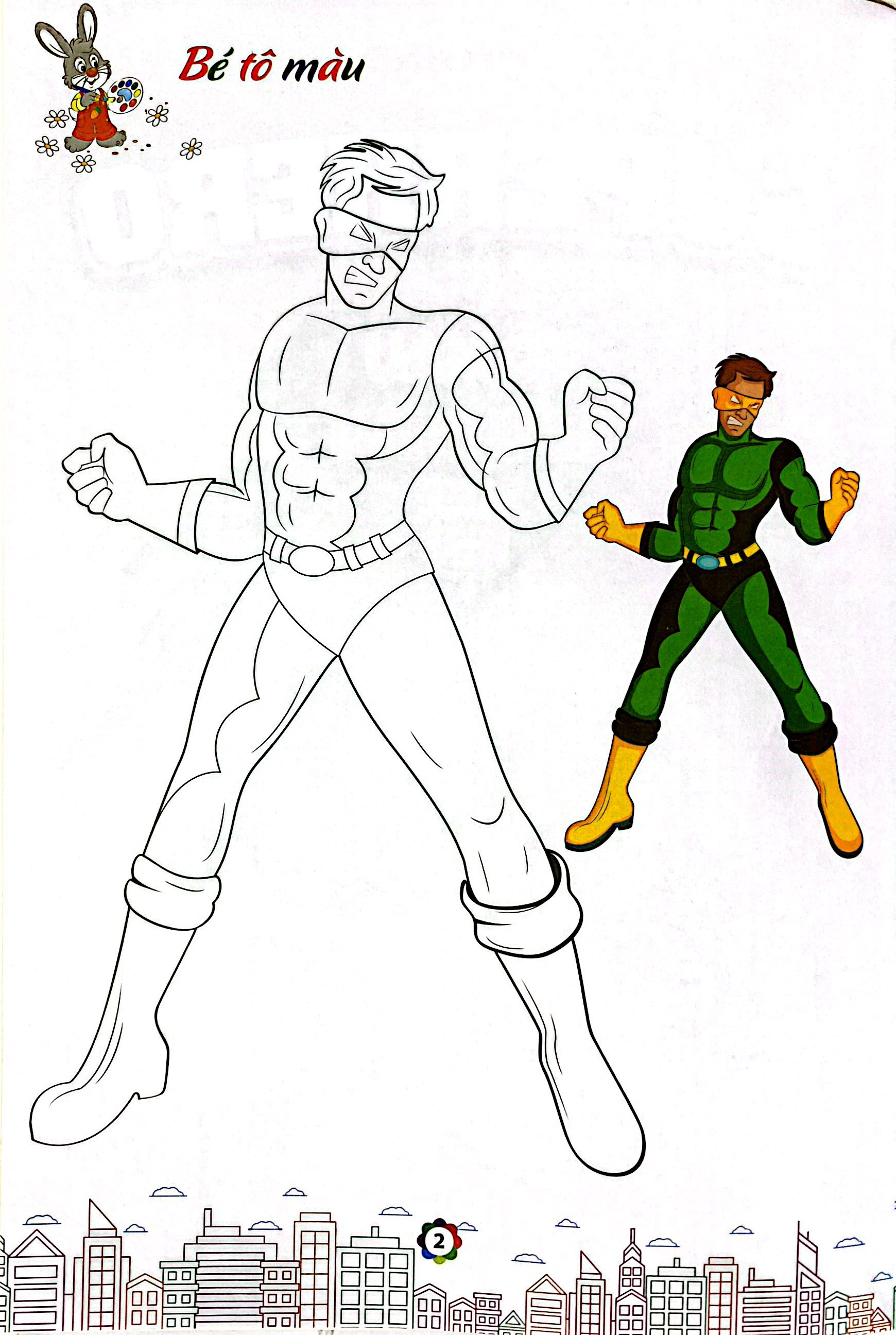 Bộ Superhero - Tô Màu Siêu Nhân - Tập 6 - Ảnh 3