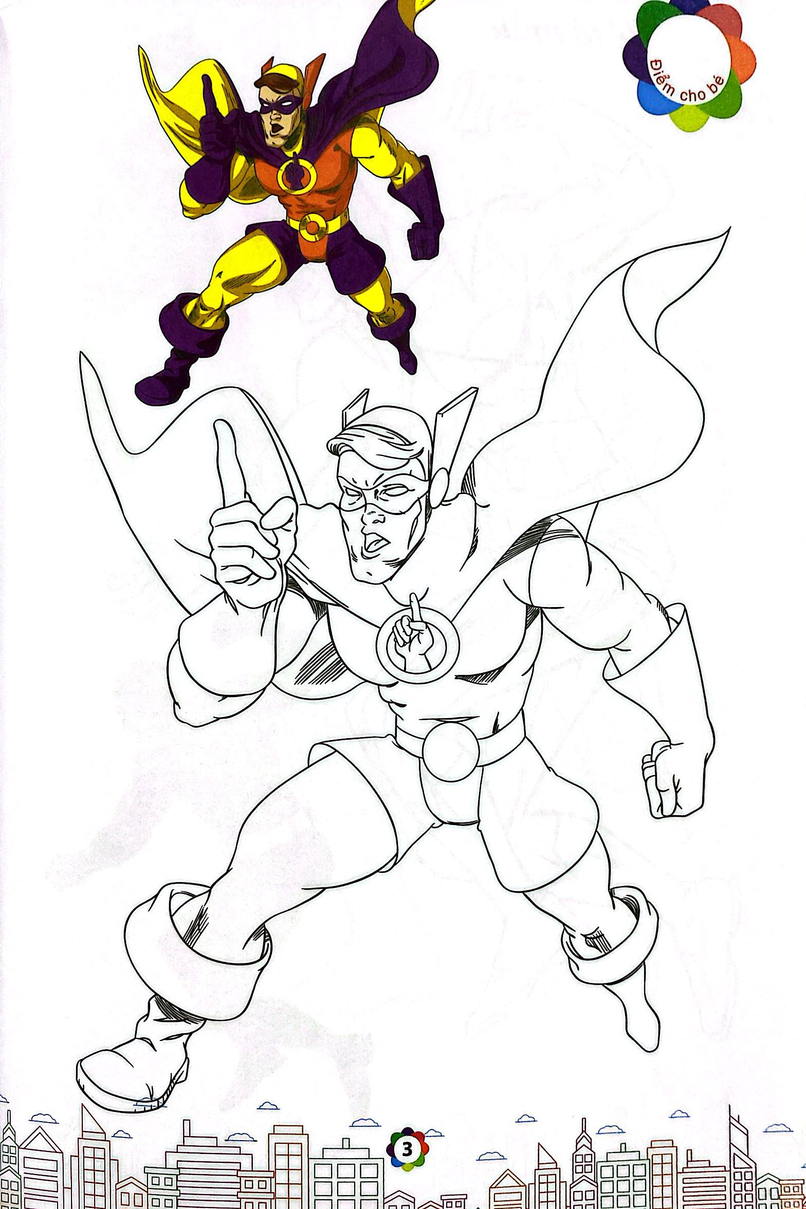 Bộ Superhero - Tô Màu Siêu Nhân - Tập 6 - Ảnh 4
