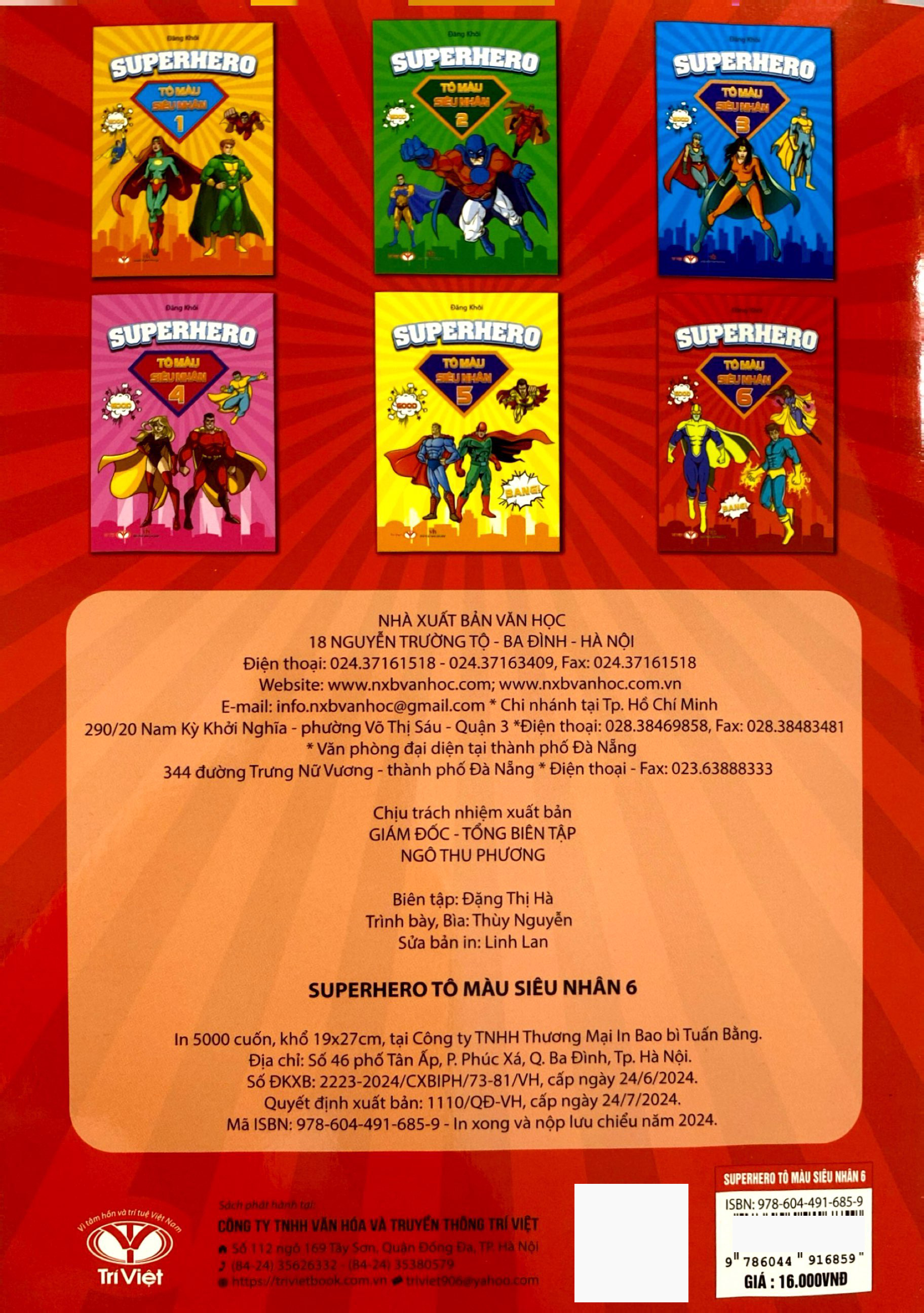 Bộ Superhero - Tô Màu Siêu Nhân - Tập 6 - Ảnh 6