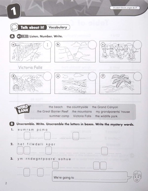 bộ superkids 3rd activity book level 6 - Ảnh 4