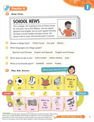 bộ superkids 3rd student book with audio cds and pep access code level 5 - Ảnh 9