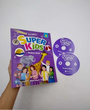 bộ superkids 3rd student book with audio cds and pep access code level 6 - Ảnh 7