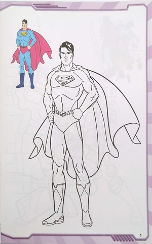 bộ superman - tô màu siêu nhân - quyển 3 - Ảnh 3