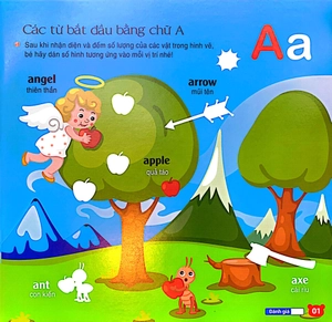 bộ sưu tập 200 sticker - bảng chữ cái tiếng anh (tái bản 2022) - Ảnh 4