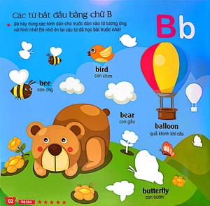 bộ sưu tập 200 sticker - bảng chữ cái tiếng anh (tái bản 2022) - Ảnh 5