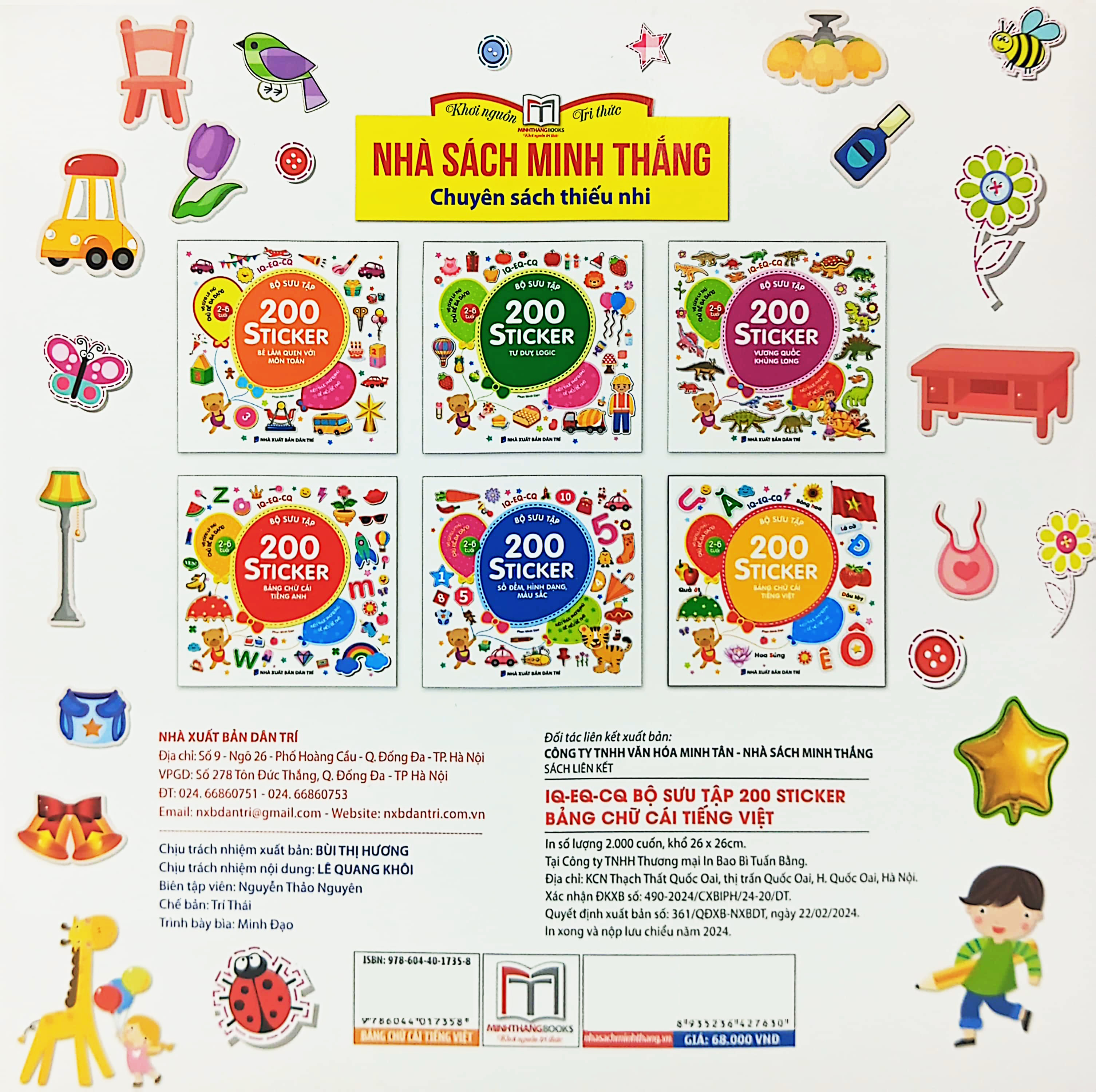 bộ sưu tập 200 sticker - bảng chữ cái tiếng việt (tái bản 2022) - Ảnh 7
