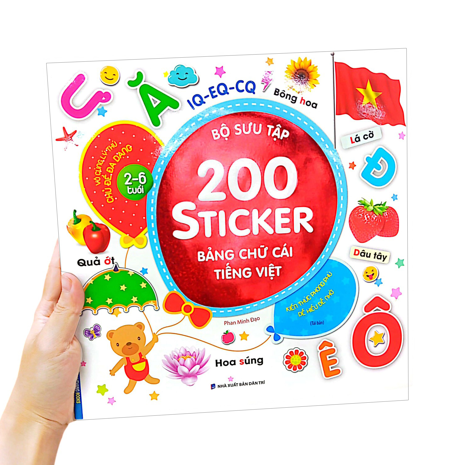 bộ sưu tập 200 sticker - bảng chữ cái tiếng việt (tái bản 2022) - Ảnh 8
