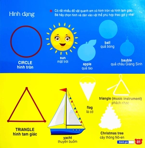 bộ sưu tập 200 sticker - số đếm, hình dạng , màu sắc (tái bản 2022) - Ảnh 4