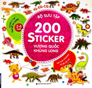 bộ sưu tập 200 sticker - vương quốc khủng long (tái bản 2022) - Ảnh 2