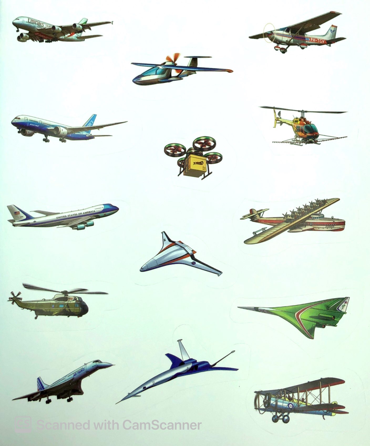 bộ sưu tập phương tiện giao thông kì thú - khám phá thế giới máy bay - tập 1 - Ảnh 4