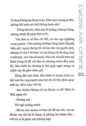 bộ sword art online progressive 007 - Ảnh 5