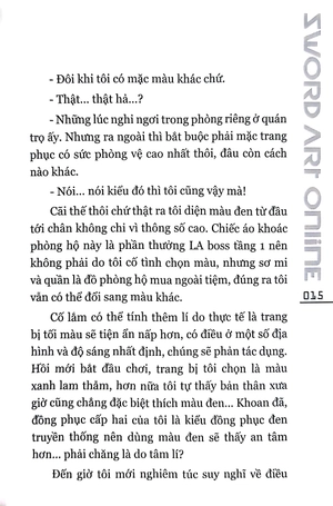 bộ sword art online progressive 007 - Ảnh 7