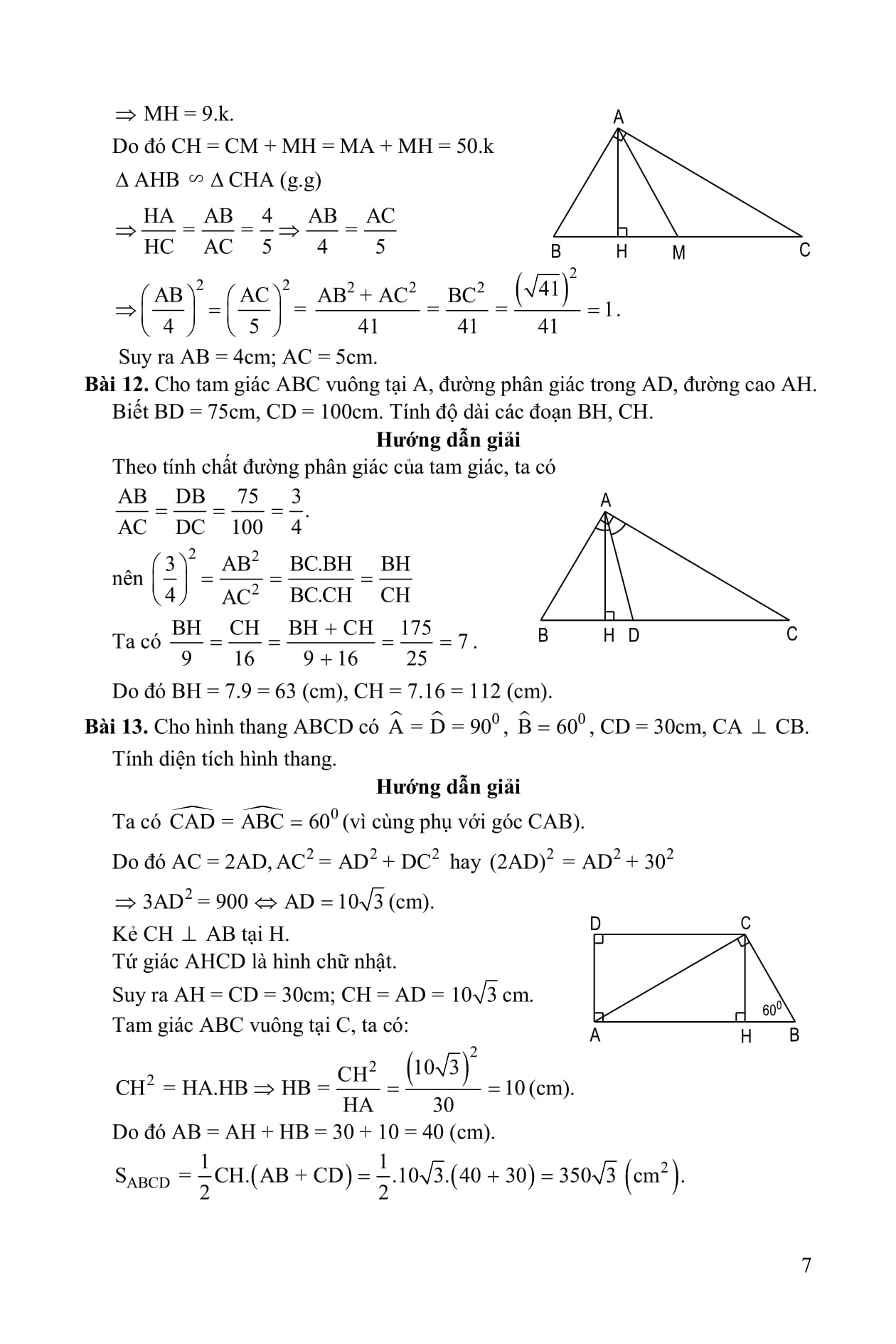 bộ tài liệu bồi dưỡng học sinh giỏi toán thcs các chuyên đề hình học 9 - tập 1 - Ảnh 10