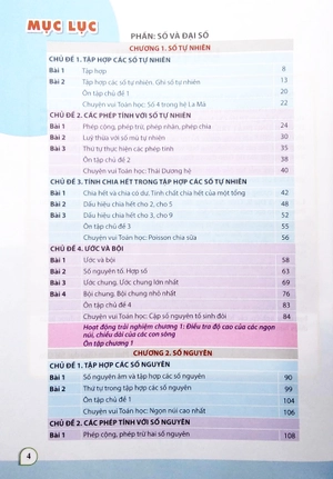 bộ tài liệu dạy - học toán 6 - tập 1 (định hướng phát triển năng lực học sinh) - Ảnh 4