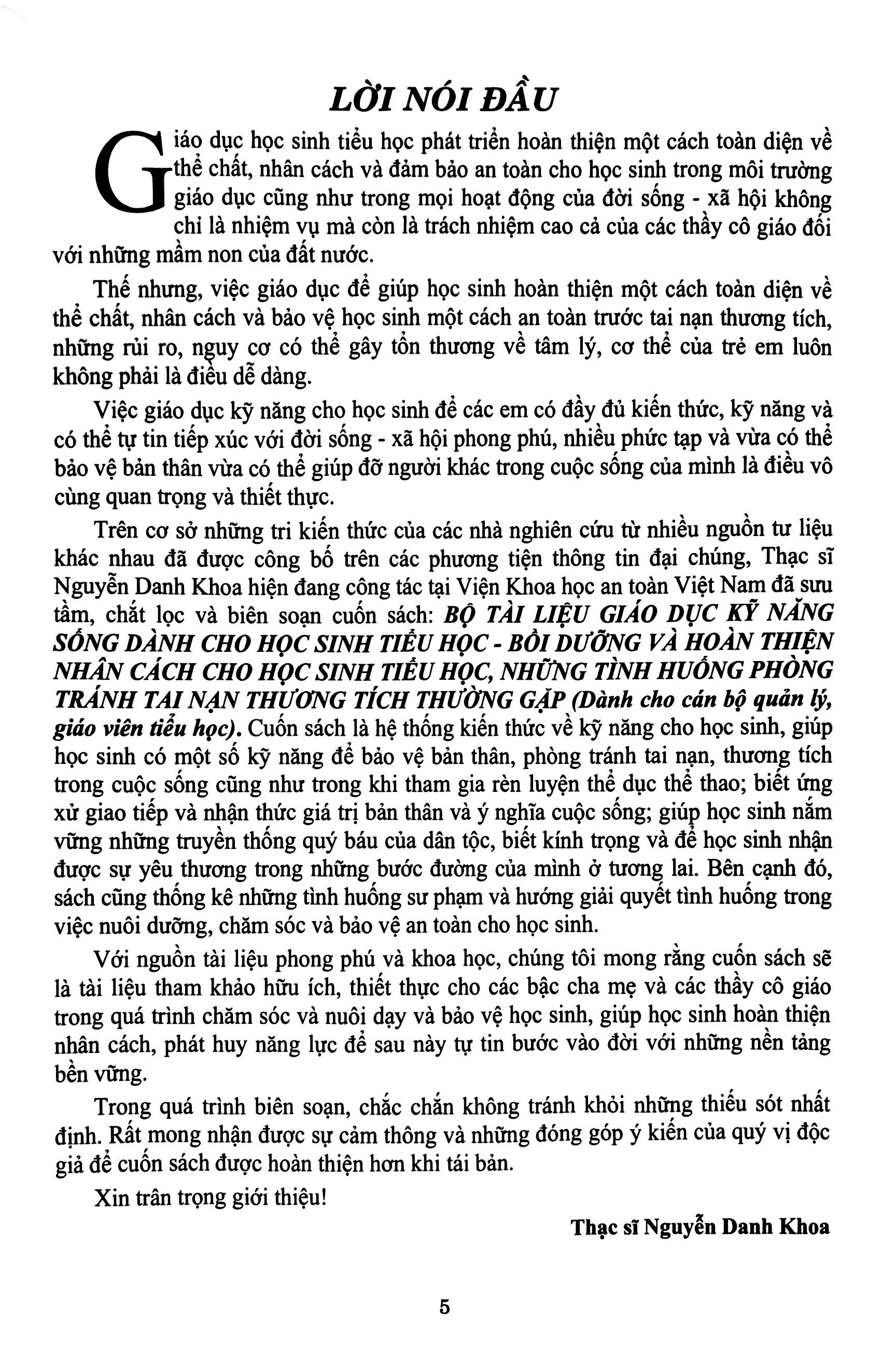 bộ tài liệu giáo dục kỹ năng sống dành học sinh tiểu học - Ảnh 3