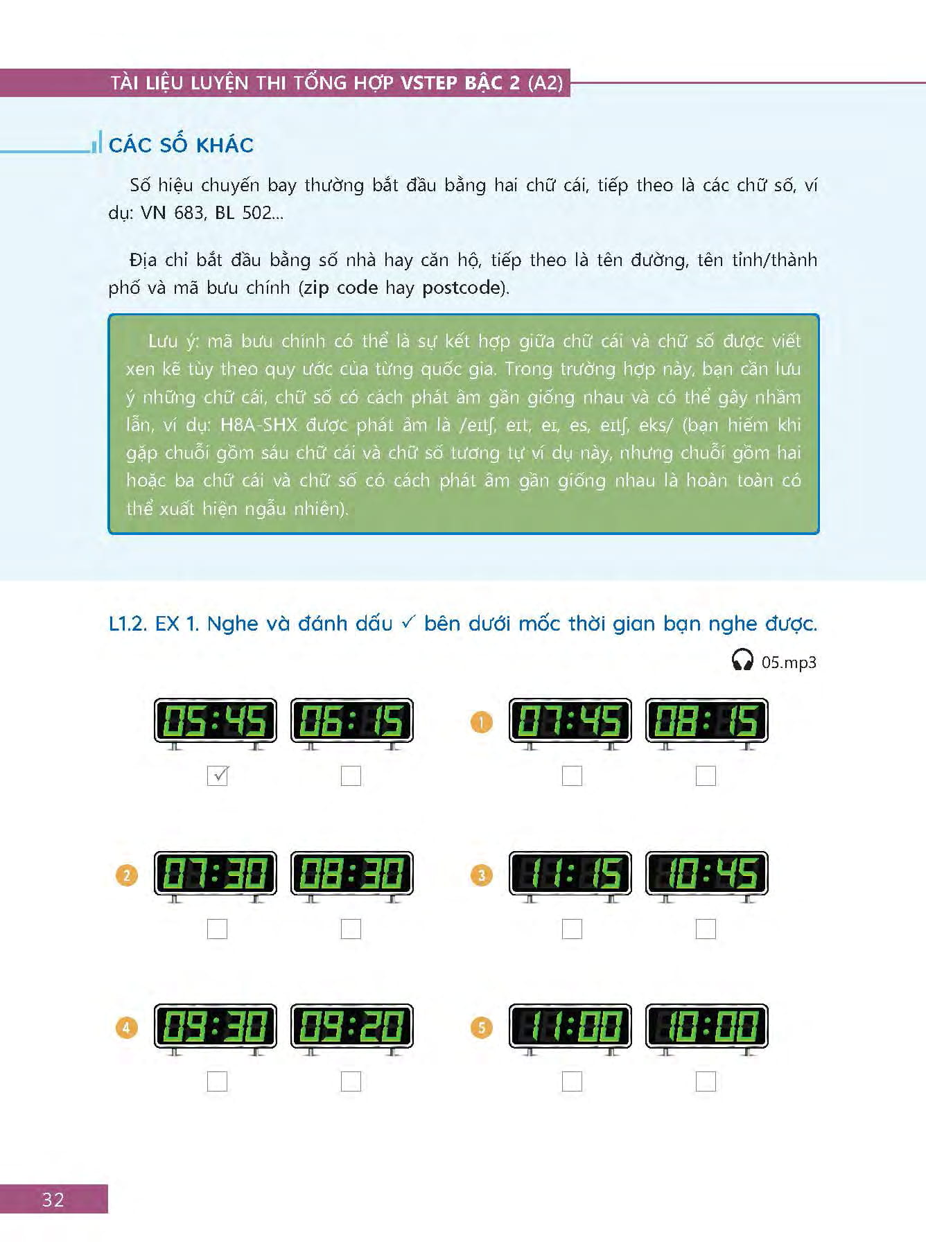 bộ tài liệu luyện thi tổng hợp vstep bậc 2 (a2) - Ảnh 19