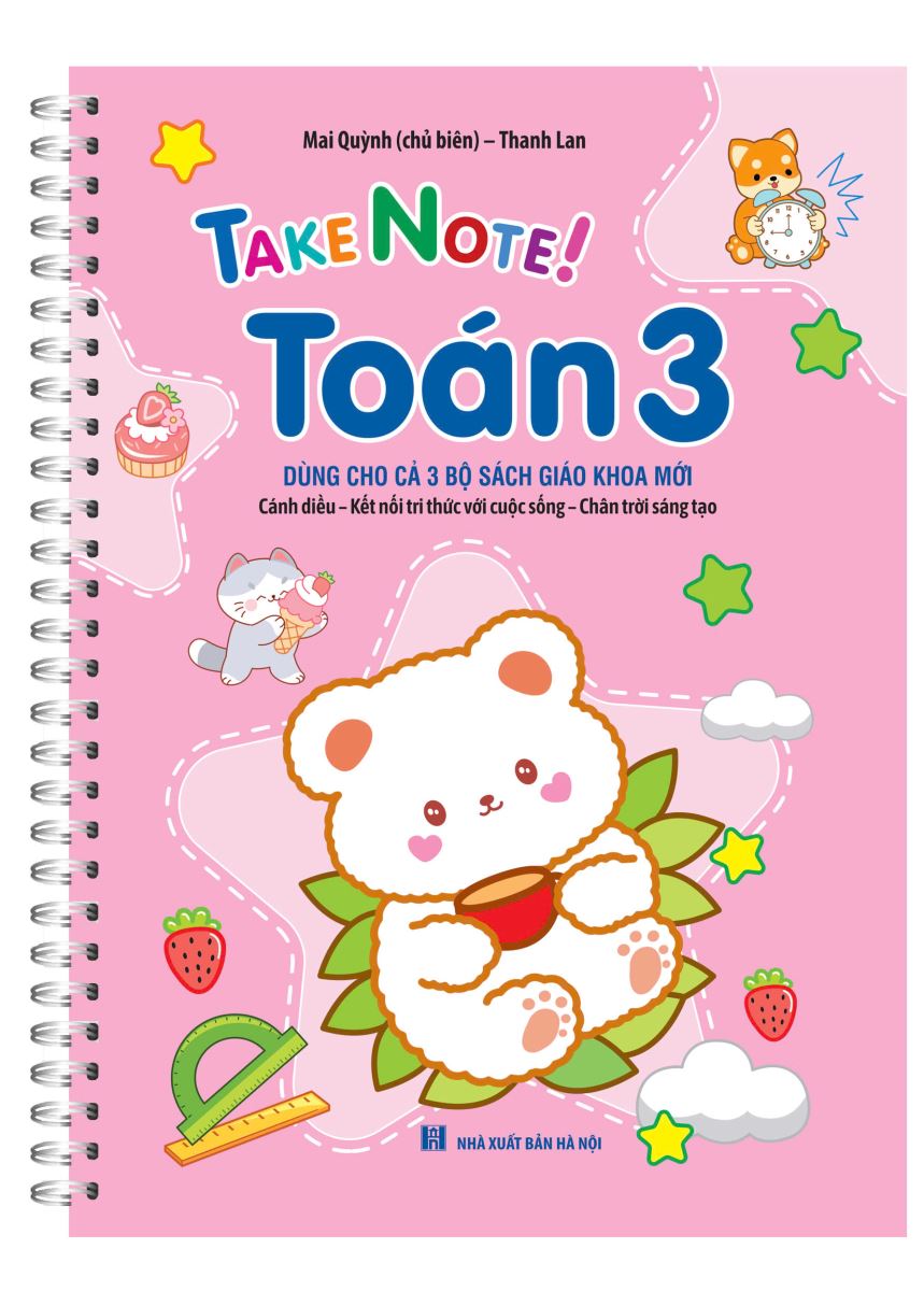 Bộ Take Note! Toán 3 - Bản Lò Xo - Ảnh 3