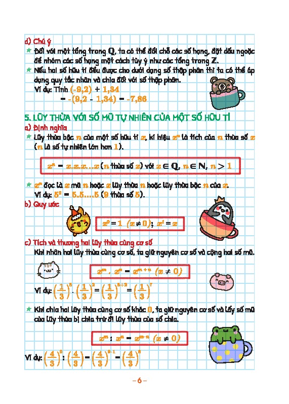 Bộ Take Note! - Toán 7 - Ảnh 7